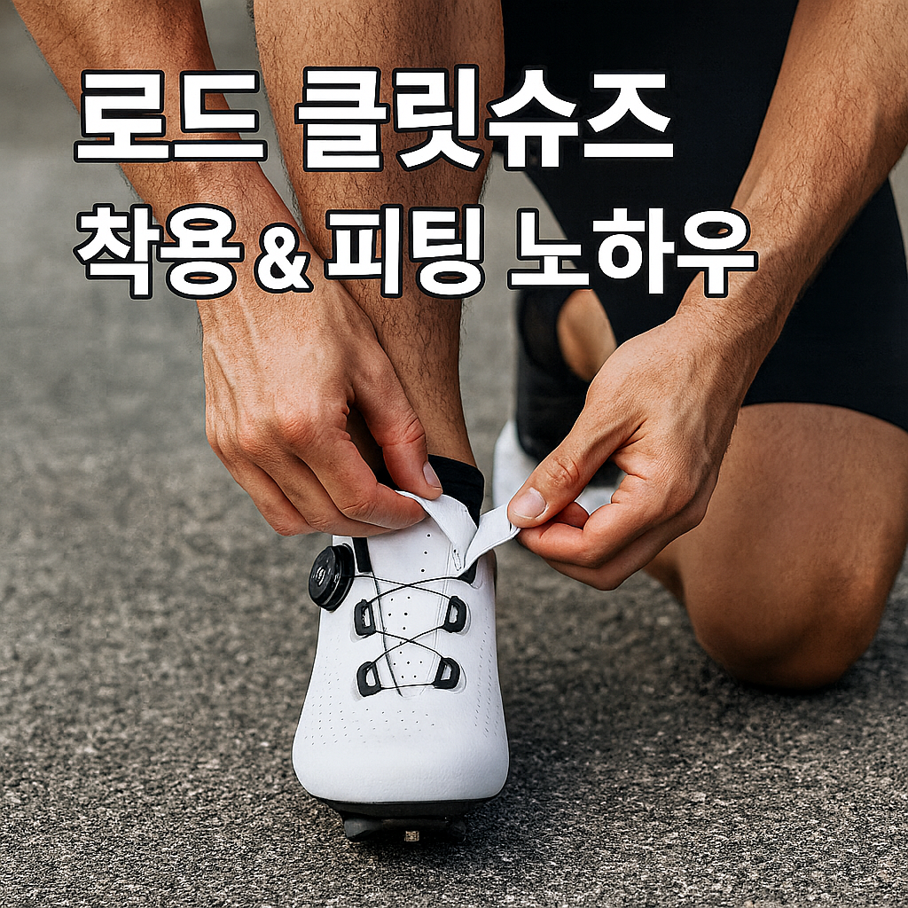 로드 클릿슈즈 착용 및 피팅 노하우