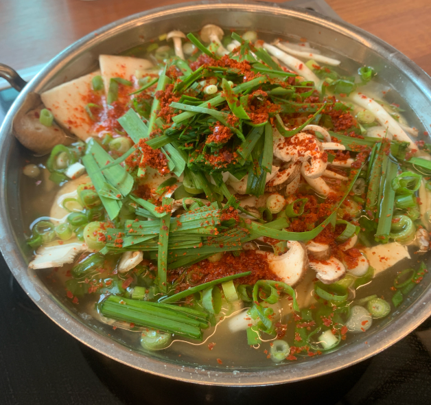 자연묵집 대표 메뉴