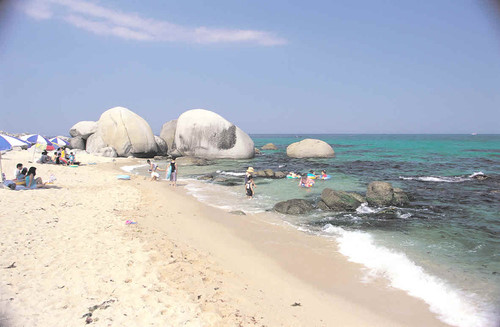 강원도 강릉 순긋 해수욕장 사진