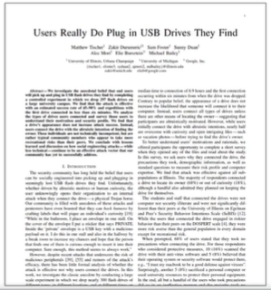 이동식 저장장치 공격 동향