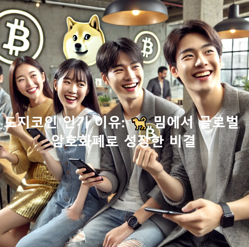 도지코인 인기 이유: 🐕 밈에서 글로벌 암호화폐로 성장한 비결
