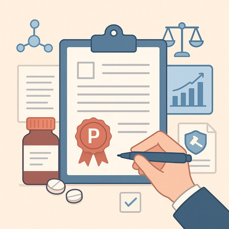 의약품 허가특허 사진