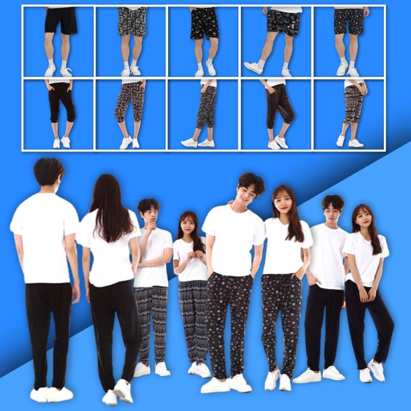 냉장고바지 빅사이즈 몸빼 조거 반바지 팬츠 아이스 여름 바지