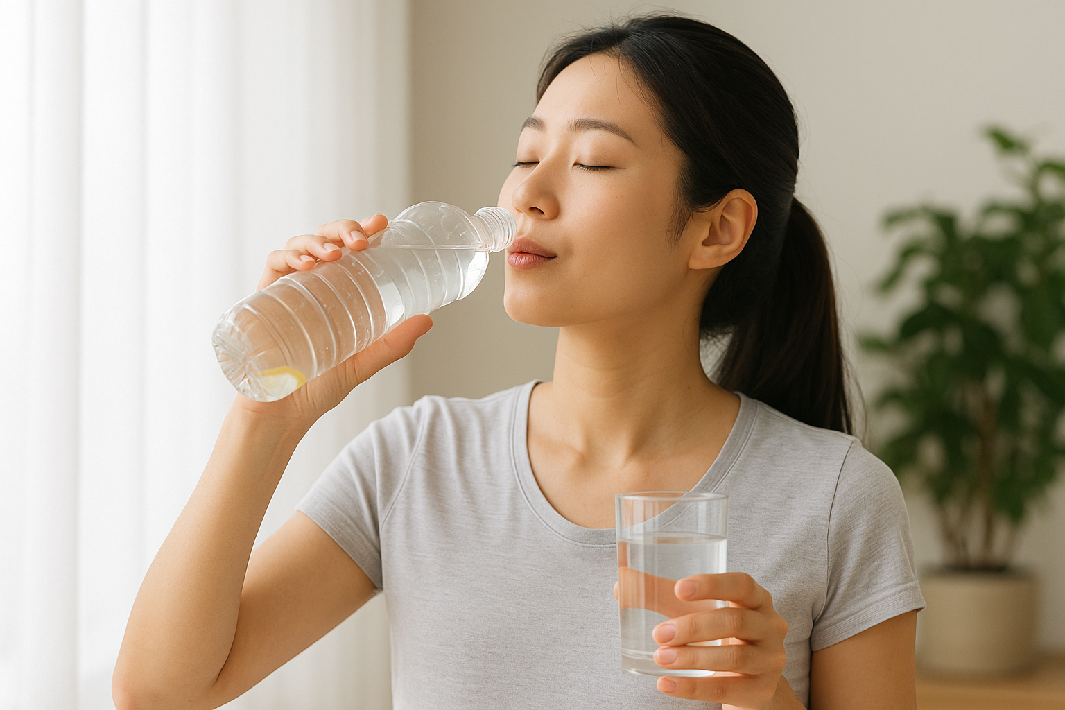물 많이 마시는 습관 세 가지 관련 사진