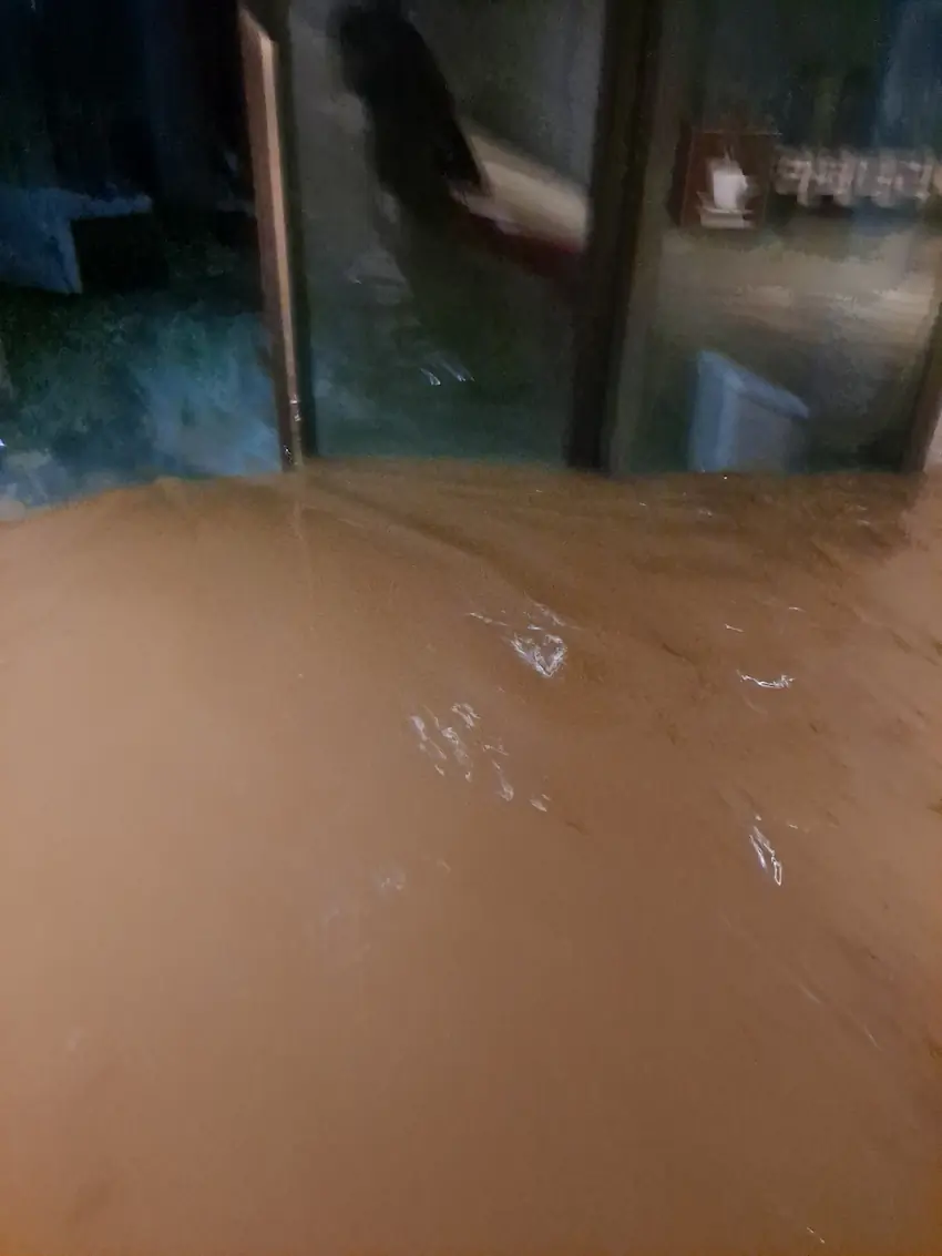 서초 그랑자이 침수