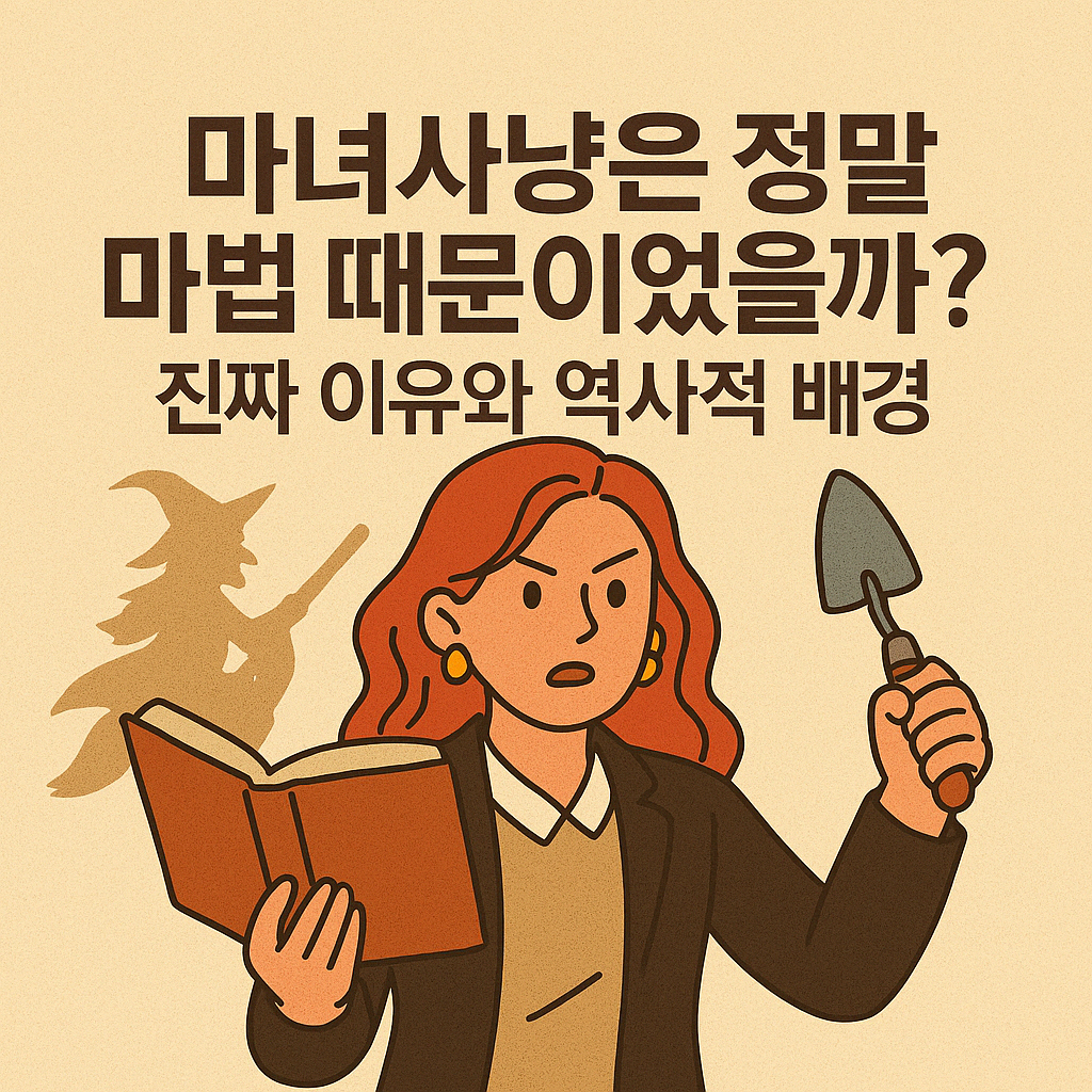 중세시대 마녀사낭의 진짜이유