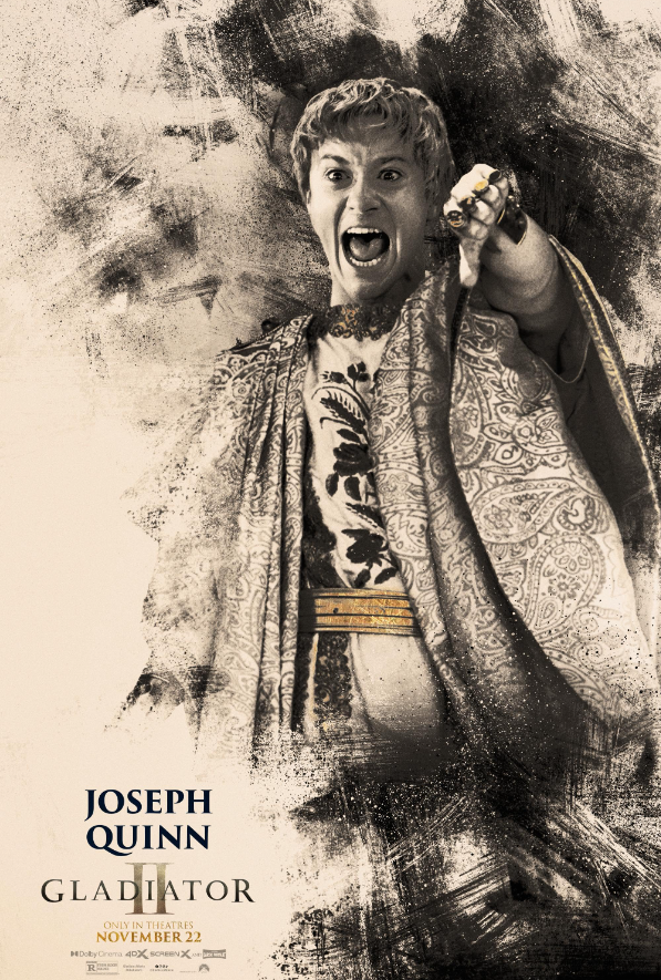 조셉 퀸 Joseph Quinn - 게타왕 역 Emperor Geta