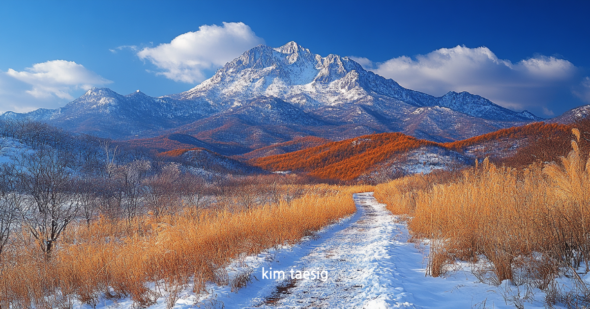 구병산의 사계절