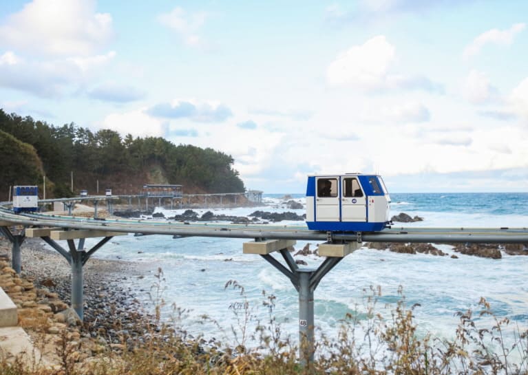 죽변 해안 스카이레일