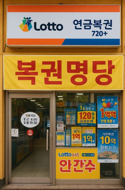 복권 명당 예시 이미지