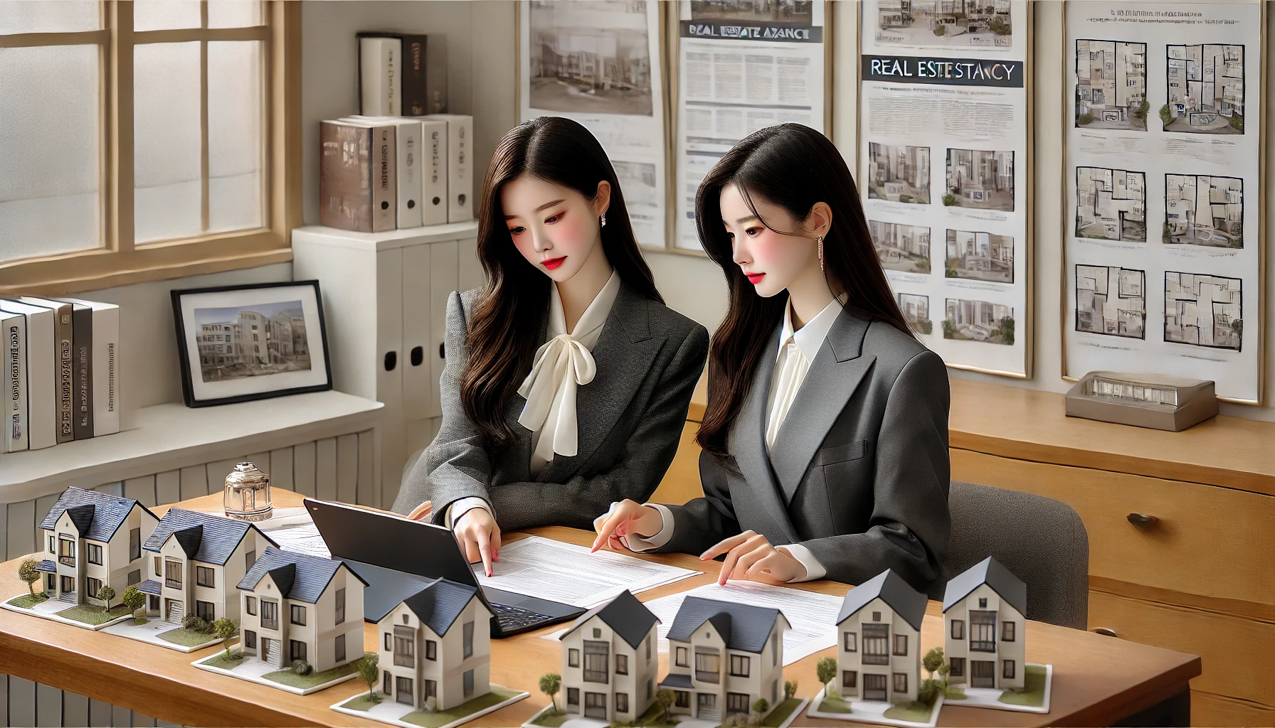 부동산 중개수수료 계산 방법 확인하는 이미지