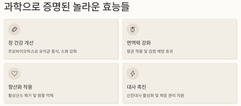 콤부차 효능