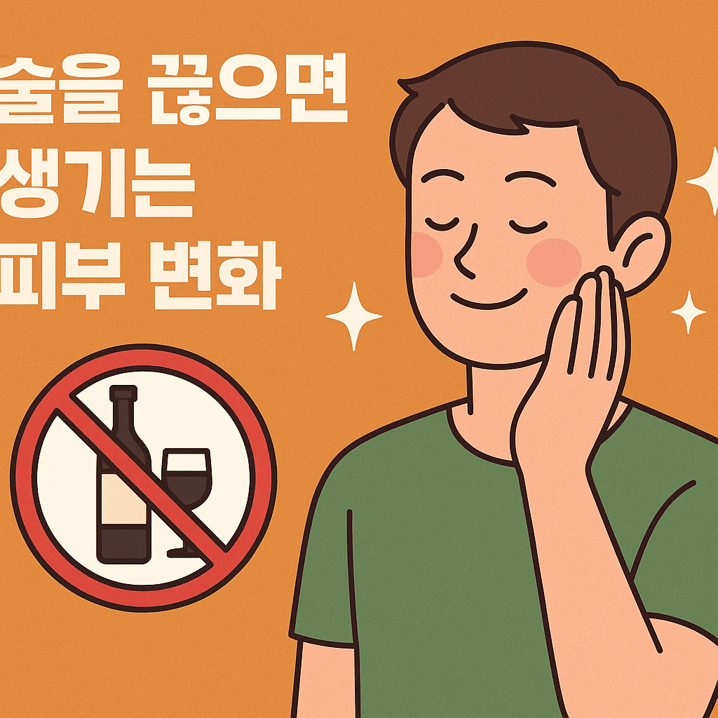 금주 피부에 좋을까?