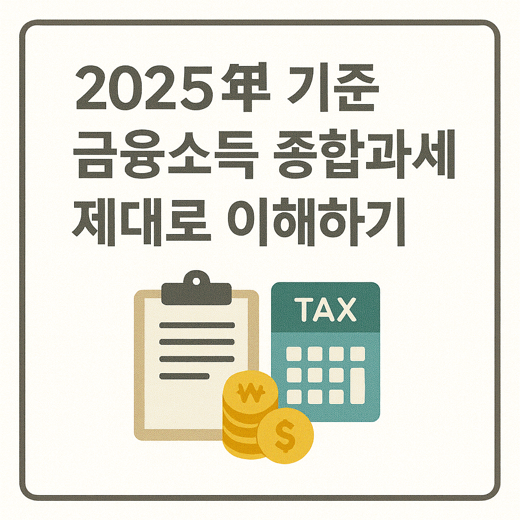 2025 금융소득 종합과세