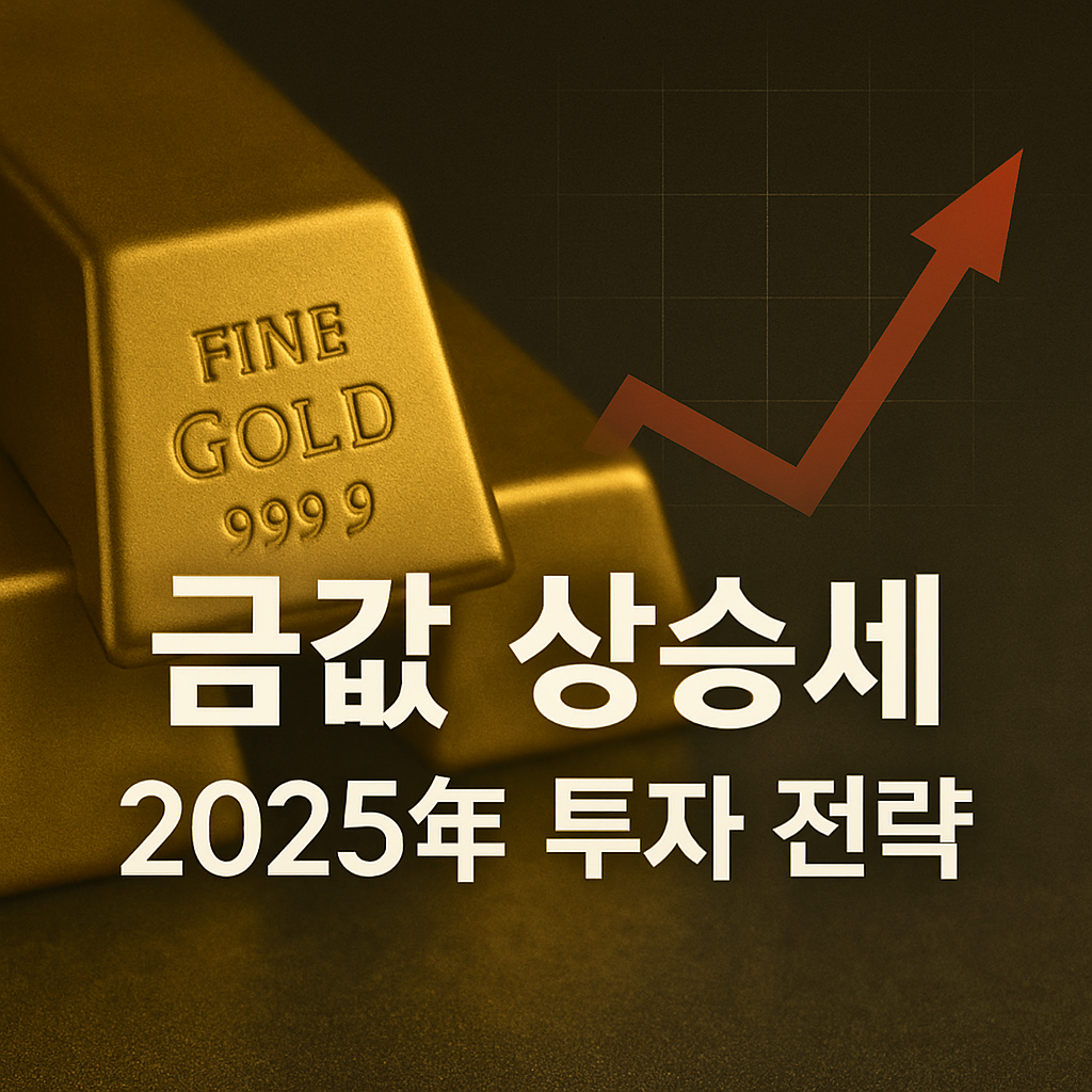 "금값 상승세, 2025년 투자 전략"
