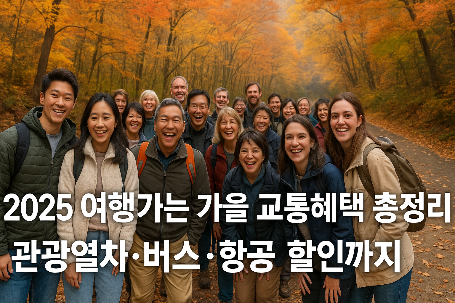 여행가는 가을 교통혜택