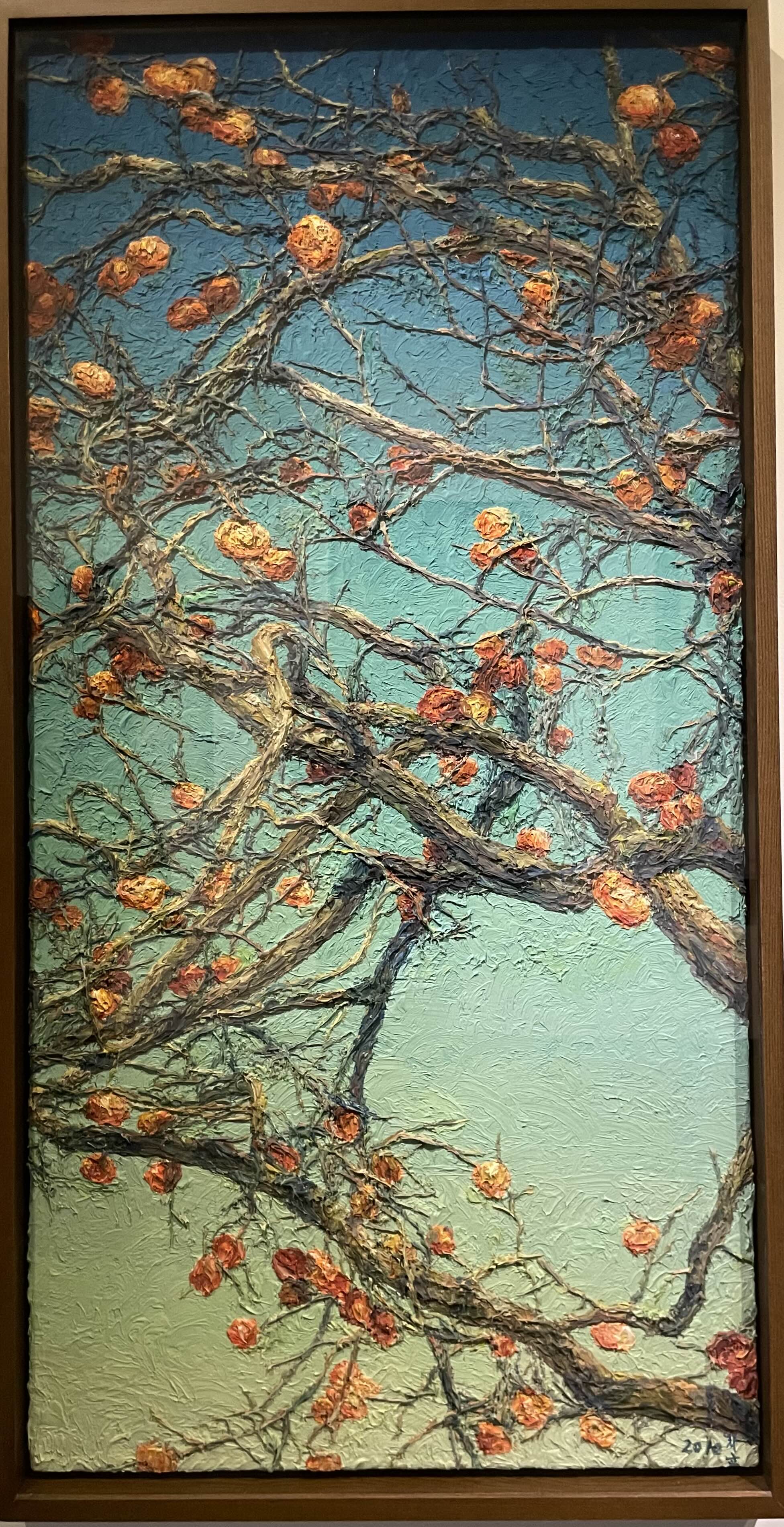 오치균-감 (2010, 캔버스에 아크릴)