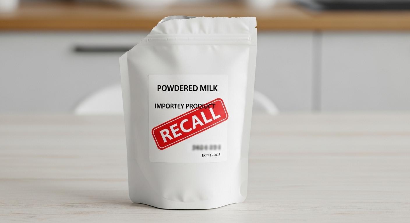 수입분유 리콜