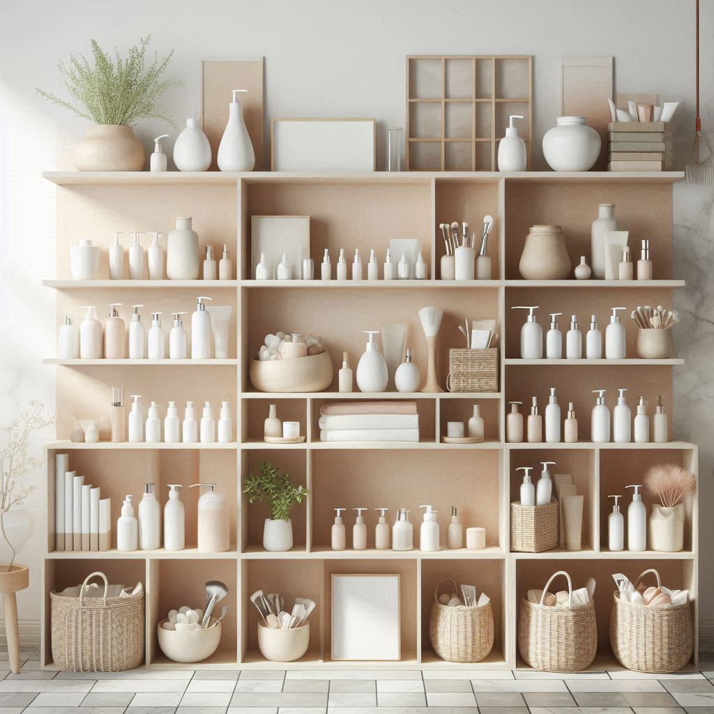 피부,체형관리 샵 배경