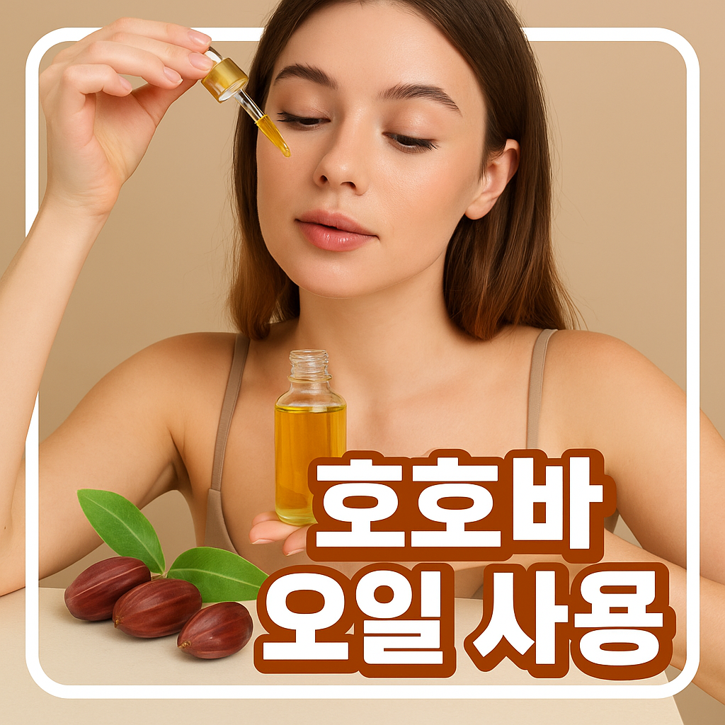 호호바 오일 사용