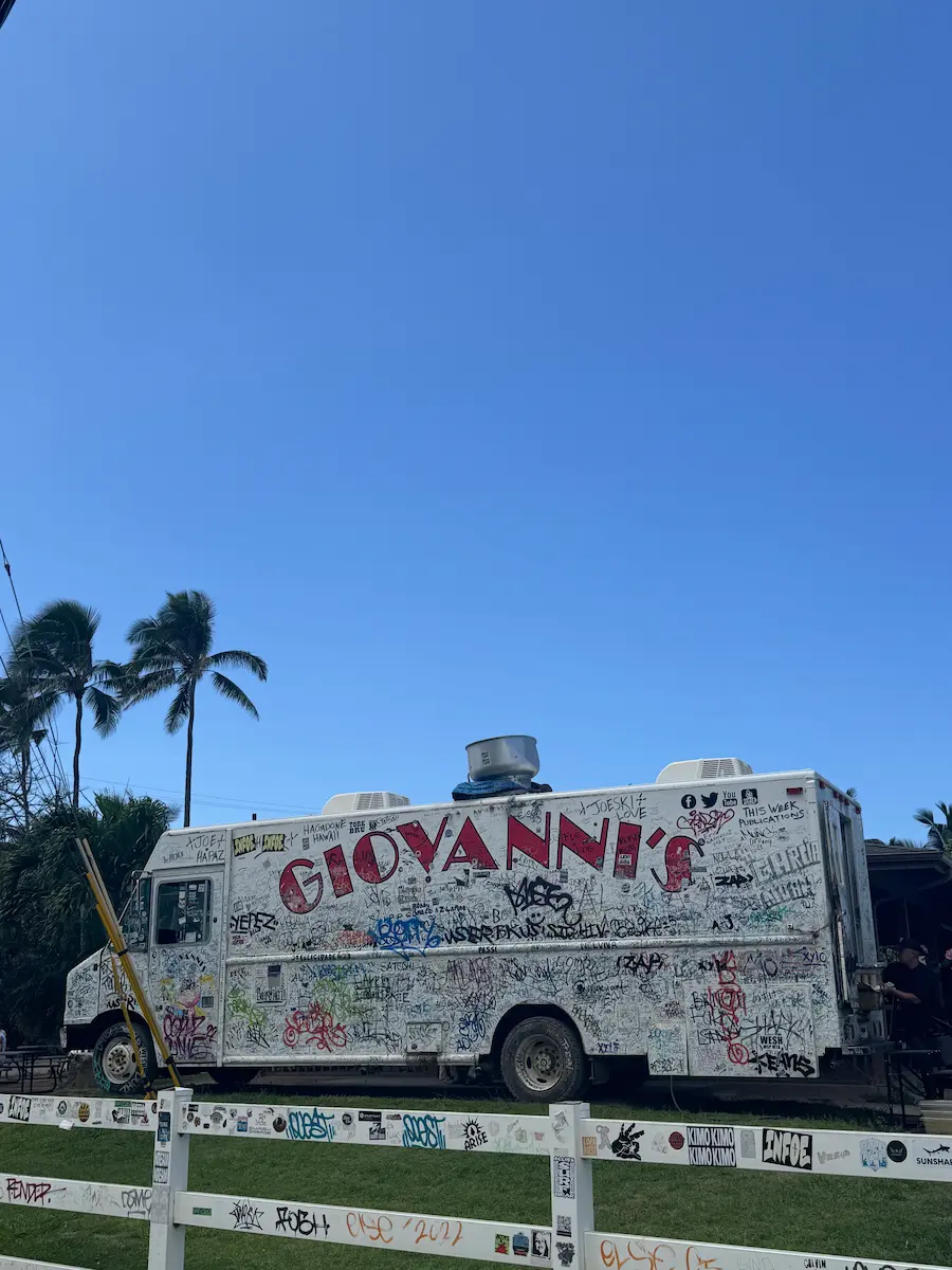지오반니 푸드트럭
