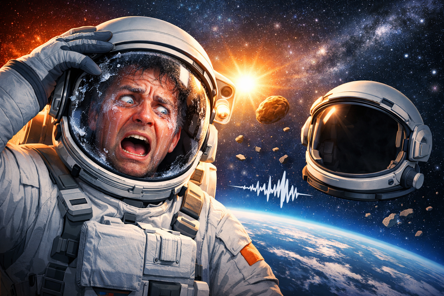 우주는 왜 진공일까? 공기가 없는 진짜 이유 (쉽게 이해됨)