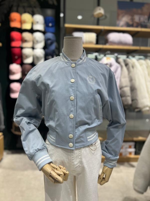 후아유 여성 여자 크랍 바시티 자켓 재킷 WHJJD2314F