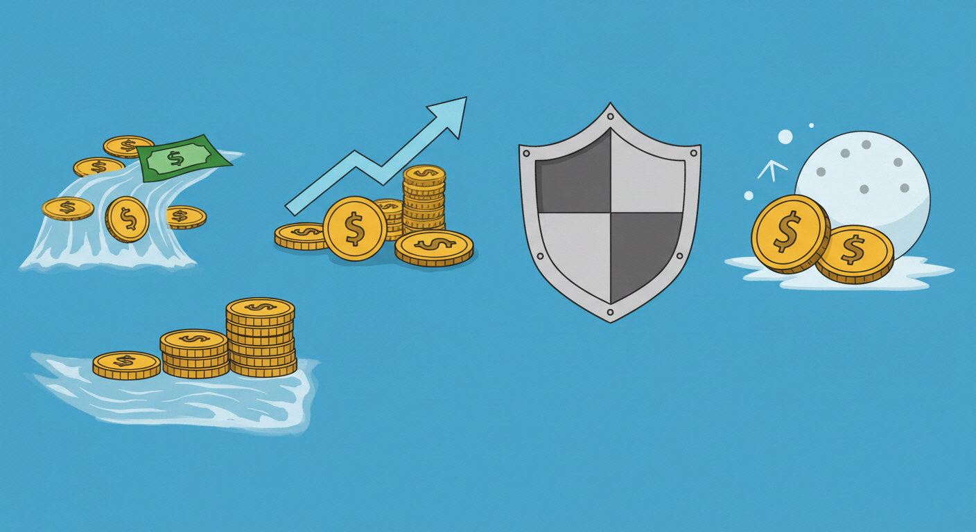 현금흐름, 배당성장, 방어력, 복리아이콘