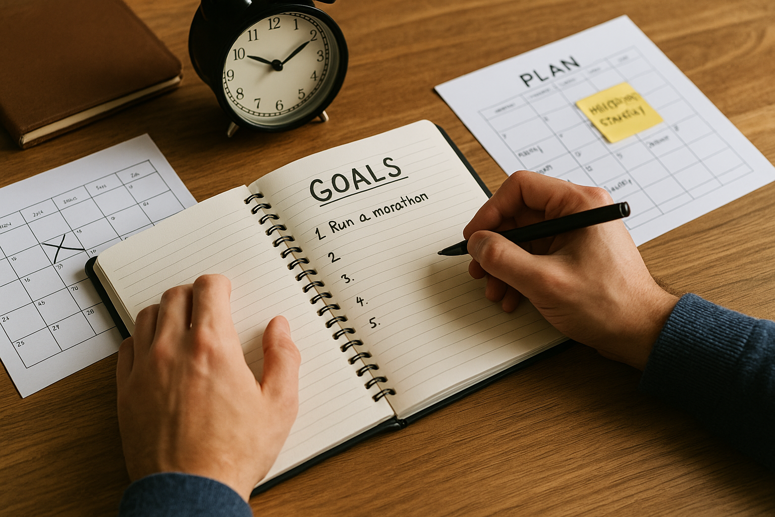 목표계획 수립 관련 사진