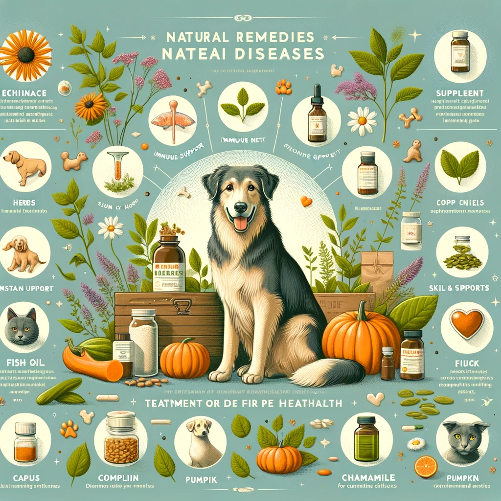 애완동물 질병에 대한 자연 요법