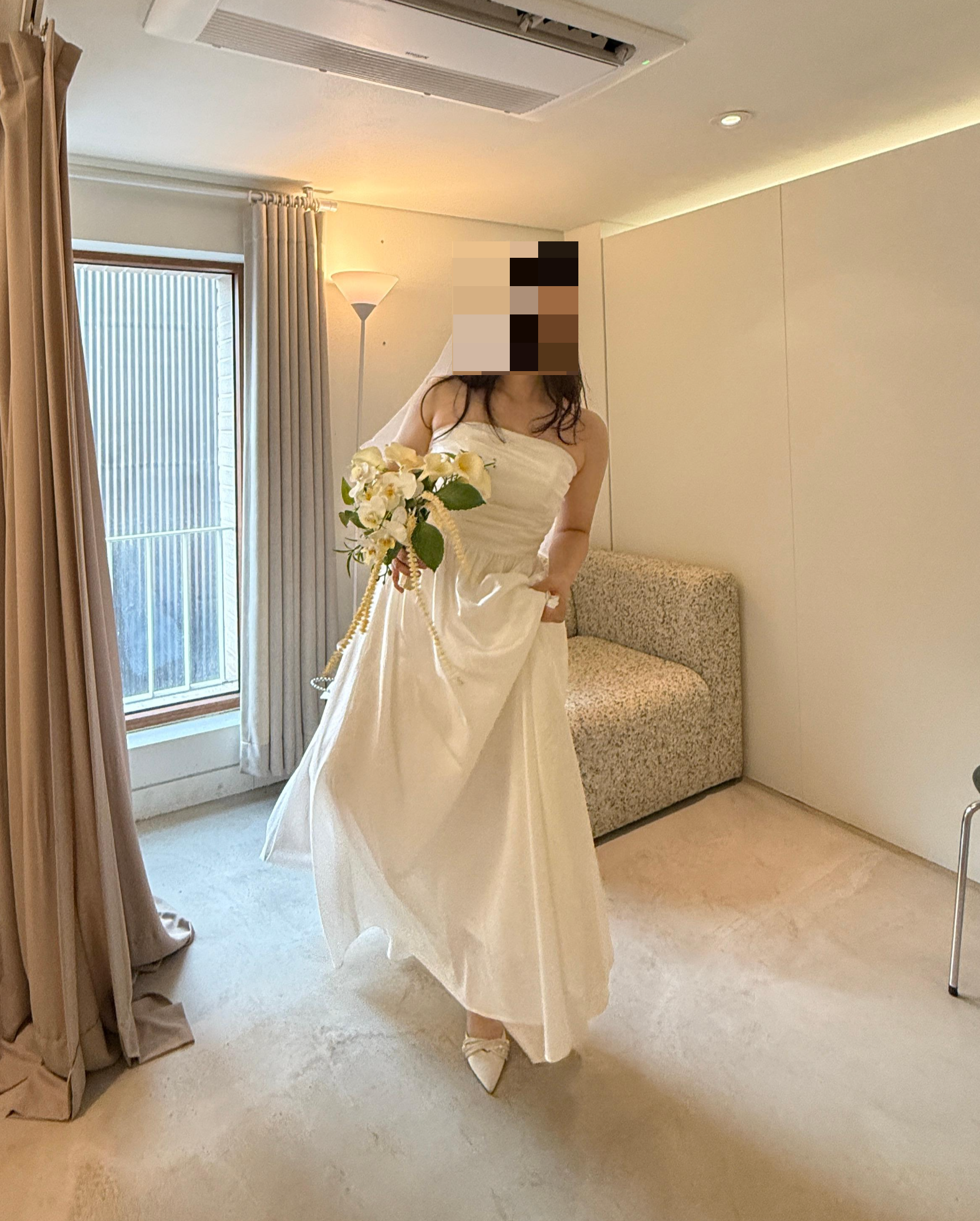 청담 이본느 드레스 대여 야외스냅 드레스 가성비 대여 후기