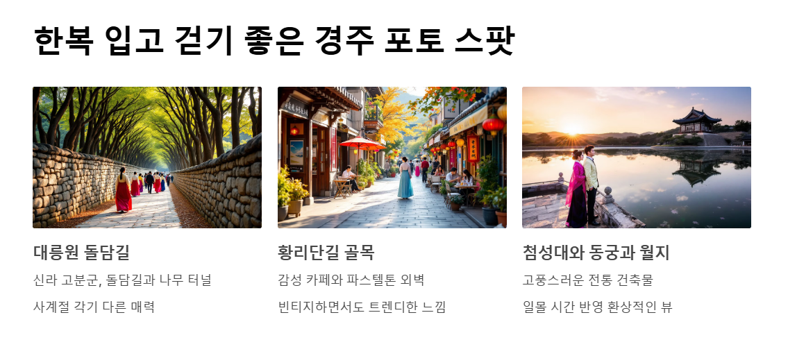 경주 한복 대여 완벽 가이드