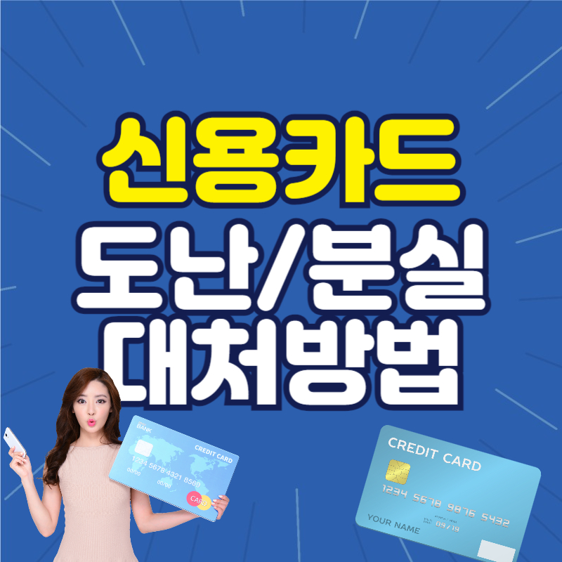 신용카드 분실시 대처방법 이미지