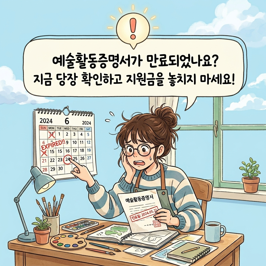 예술활동증명 유효기간 확인 갱신 및 2026 경기도 예술인 기회소득 정책 신청 가이드
