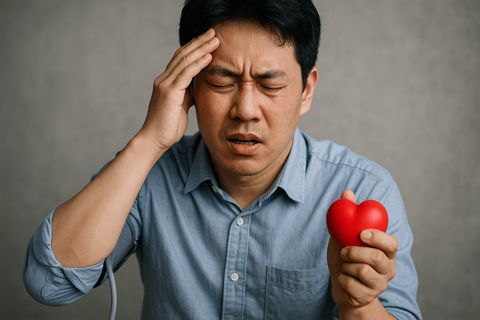 고혈압 초기 증상-사진