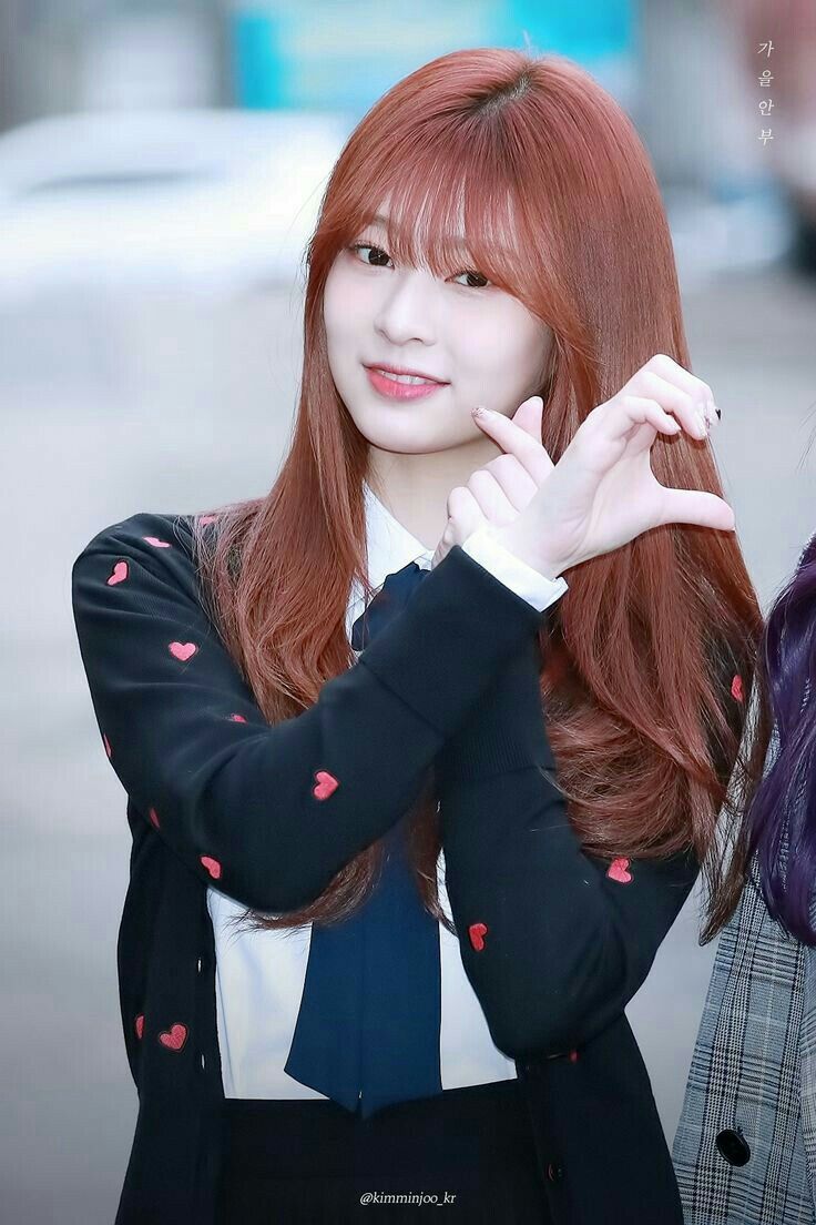 아이즈원 김민주 최애사진