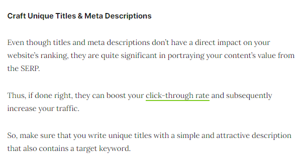 메타 디스크립션은 짧게 이미지