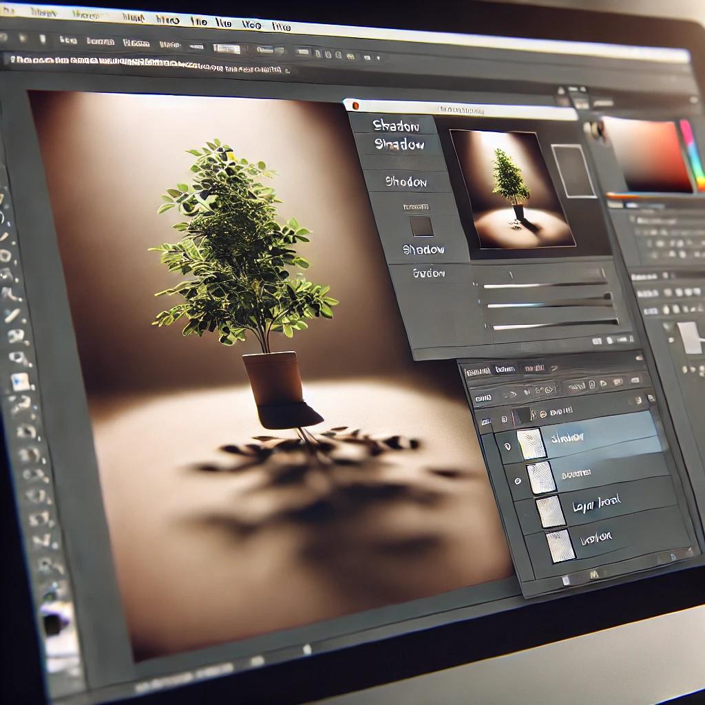 포토샵 그림자 만들기