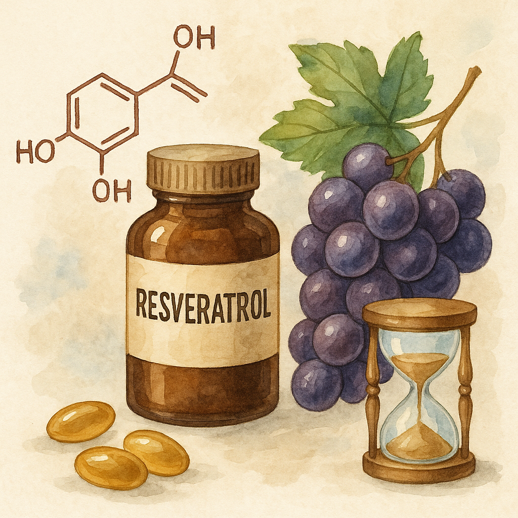 레스베라트롤은 항산화, 항노화에 도움을 준다.