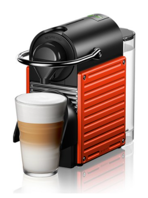 네스프레소 픽시 에스프레소 캡슐커피머신 레드