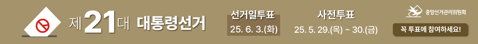 21대 대통령 선거 투표 일정