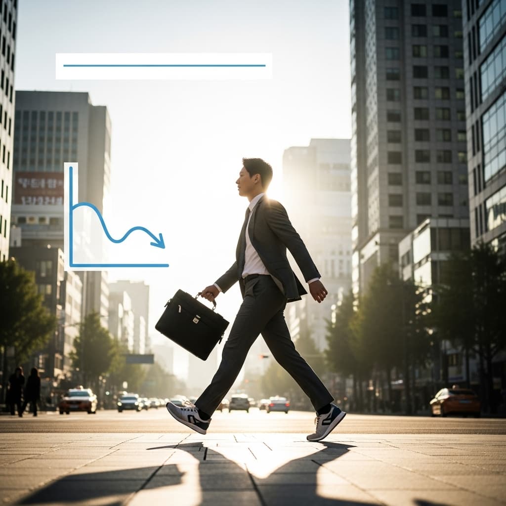 출근길 걷기 인터벌로 혈당 안정