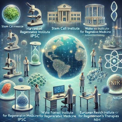 재생 의학의 주요 연구 기관과 그들의 기여