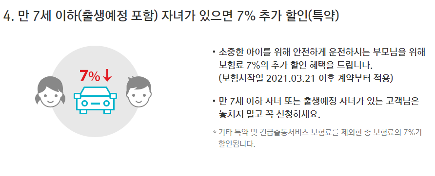 자녀있으면 7%할인