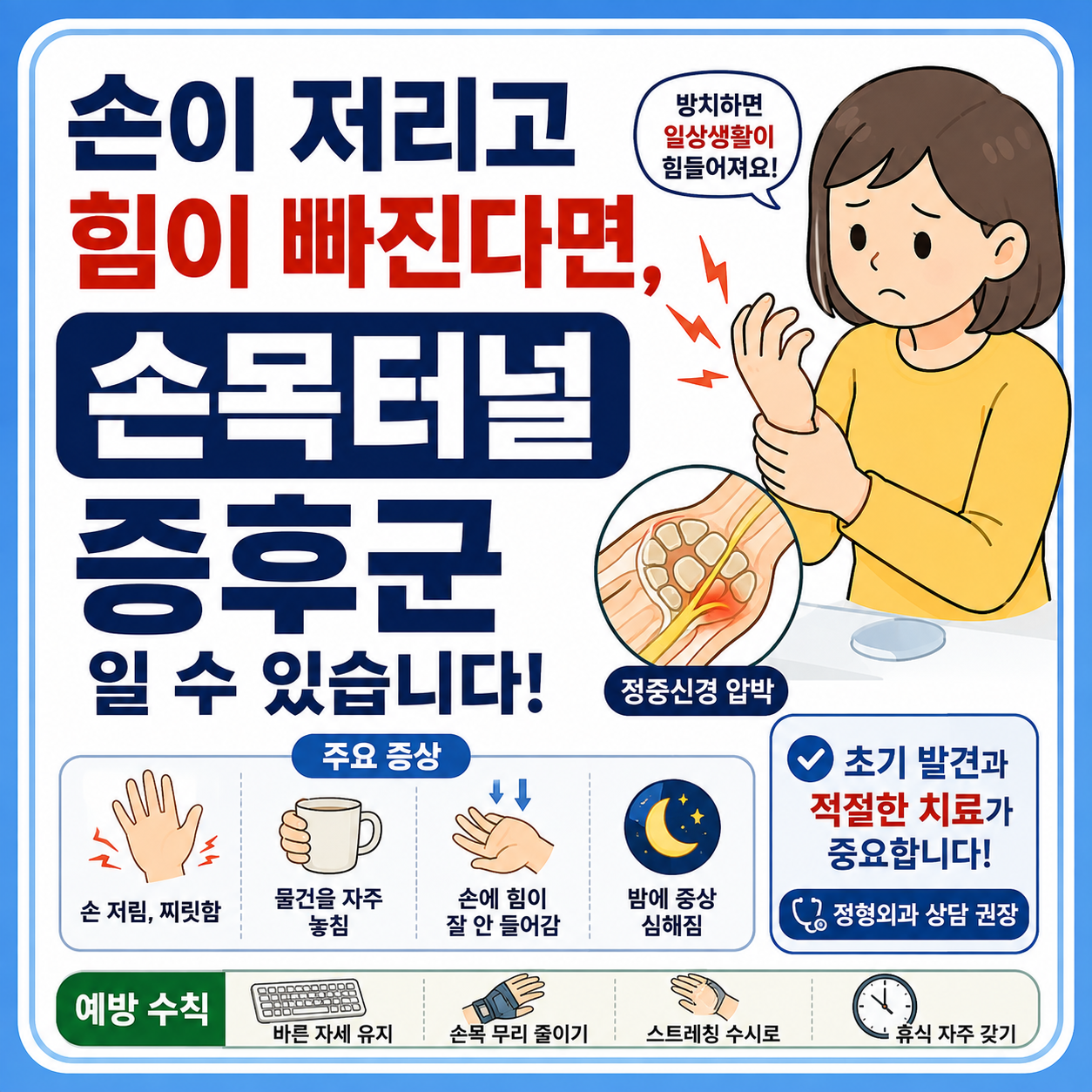 손목터널증후군