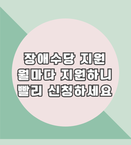 장애수당