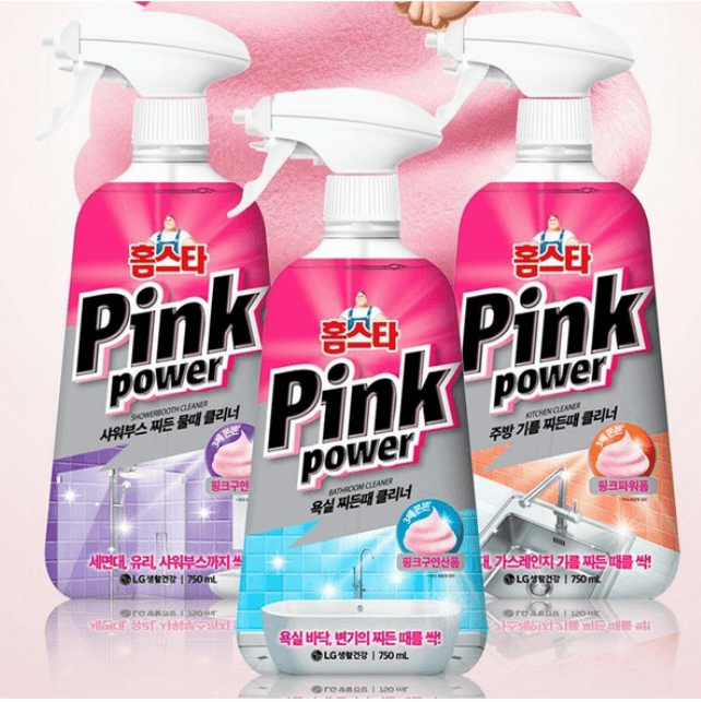 홈스타 핑크파워 욕실 찌든때 클리너