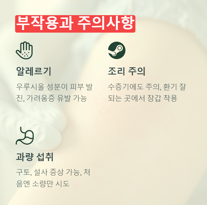옻순의 부작용과 주의사항