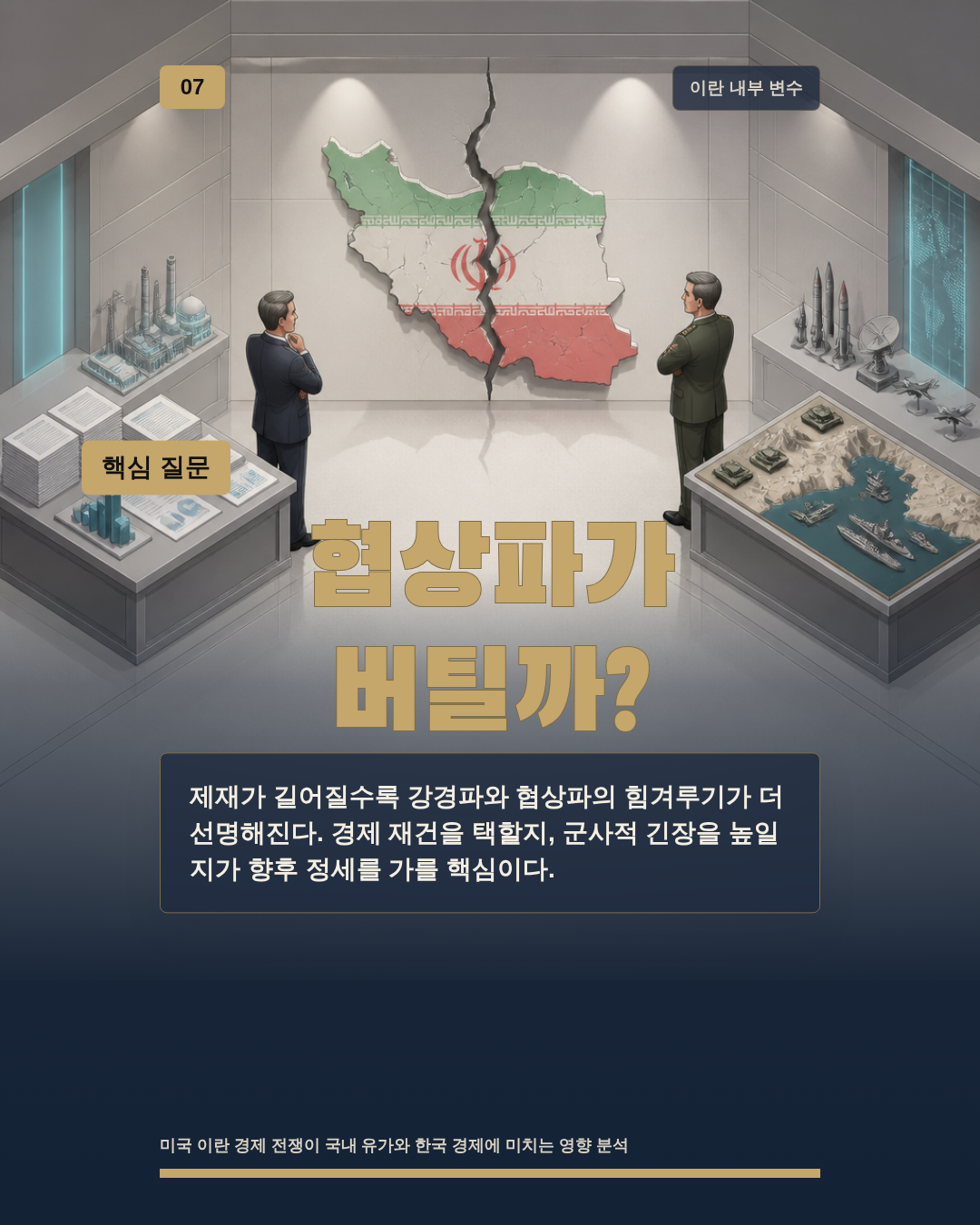 협상파가 버틸까?