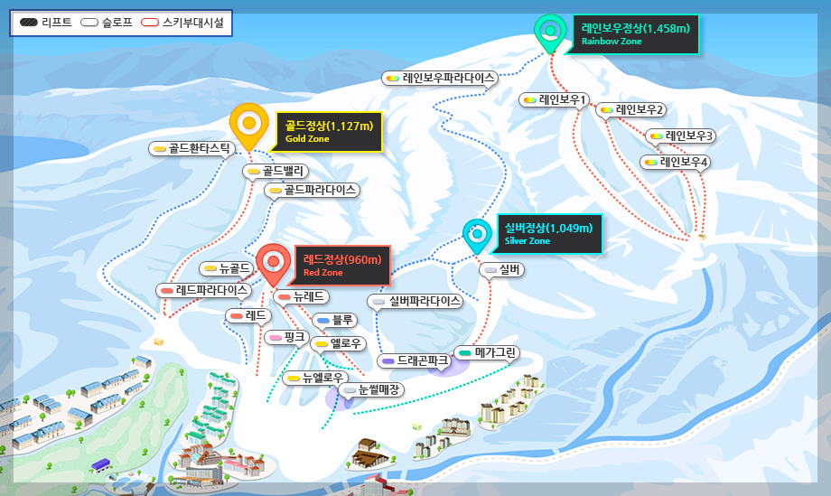 용평스키장